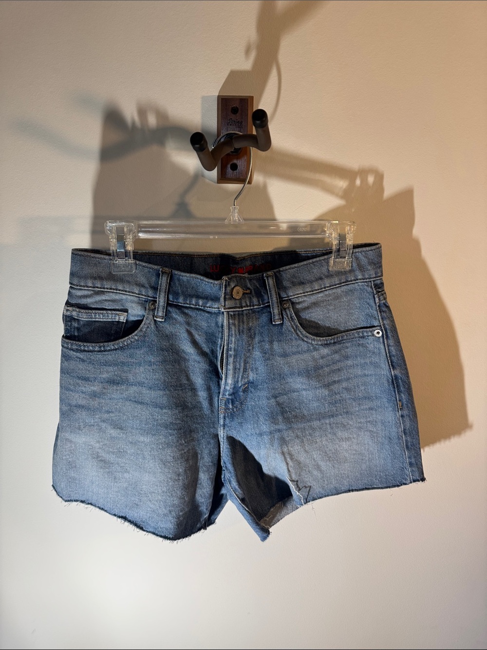Lucky Brand Light Blue Denim Cutoff Shorts